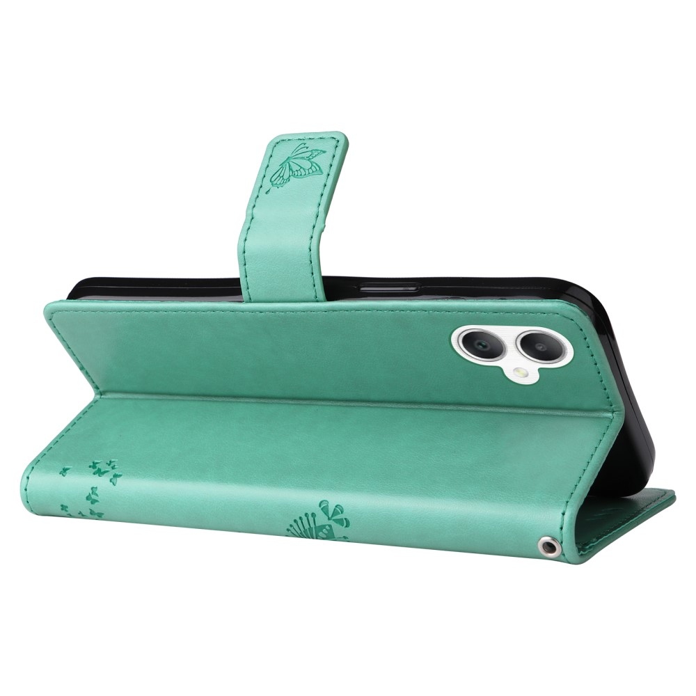 Fák könyve tok Samsung Galaxy A06 4G - teal színű