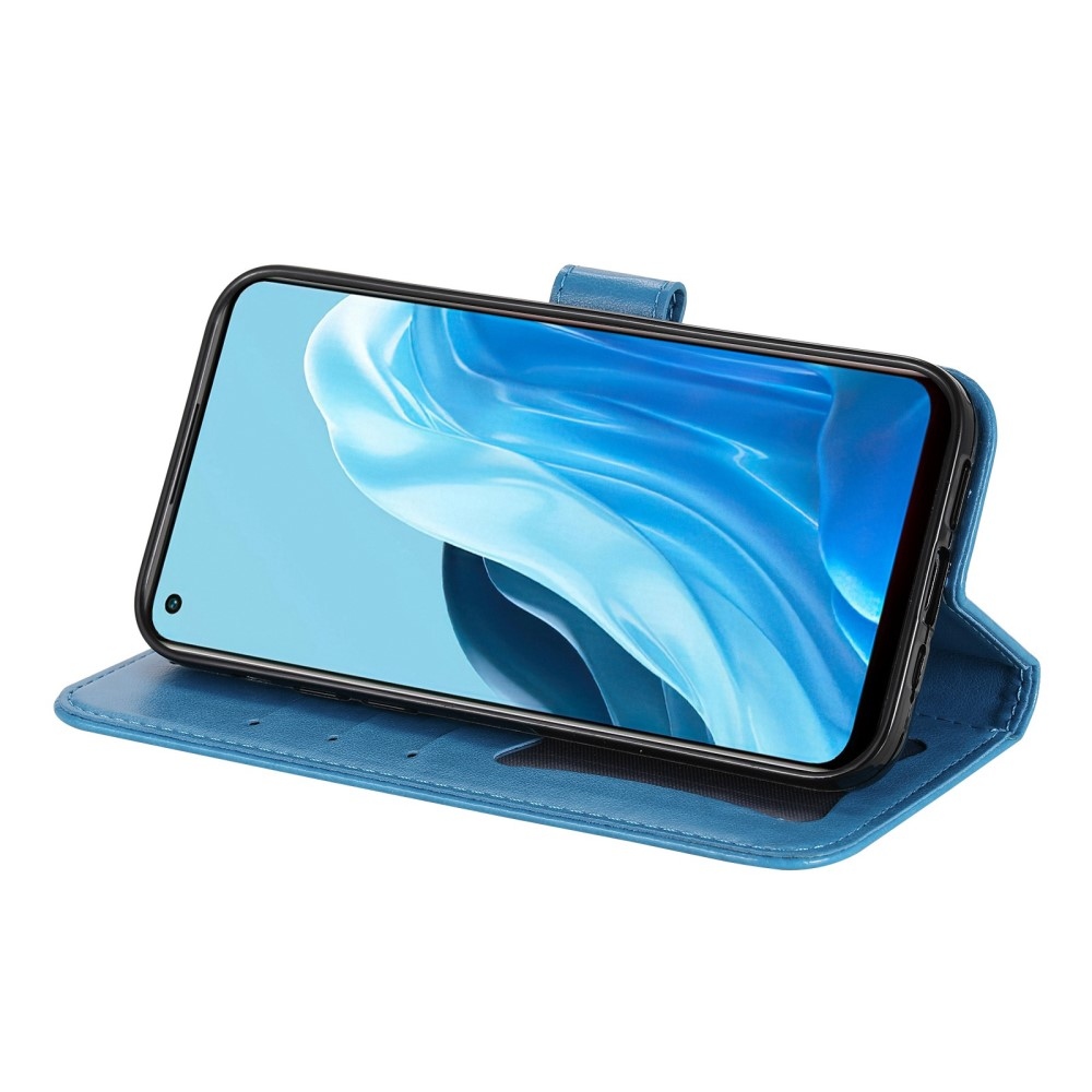 Mandala könyv tok az Oppo Find X5 Lite készülékhez - kék