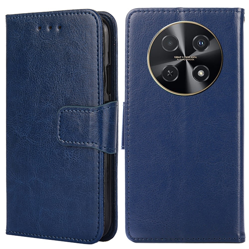 Könyvtáska tok Huawei Nova 12i - sötétkék