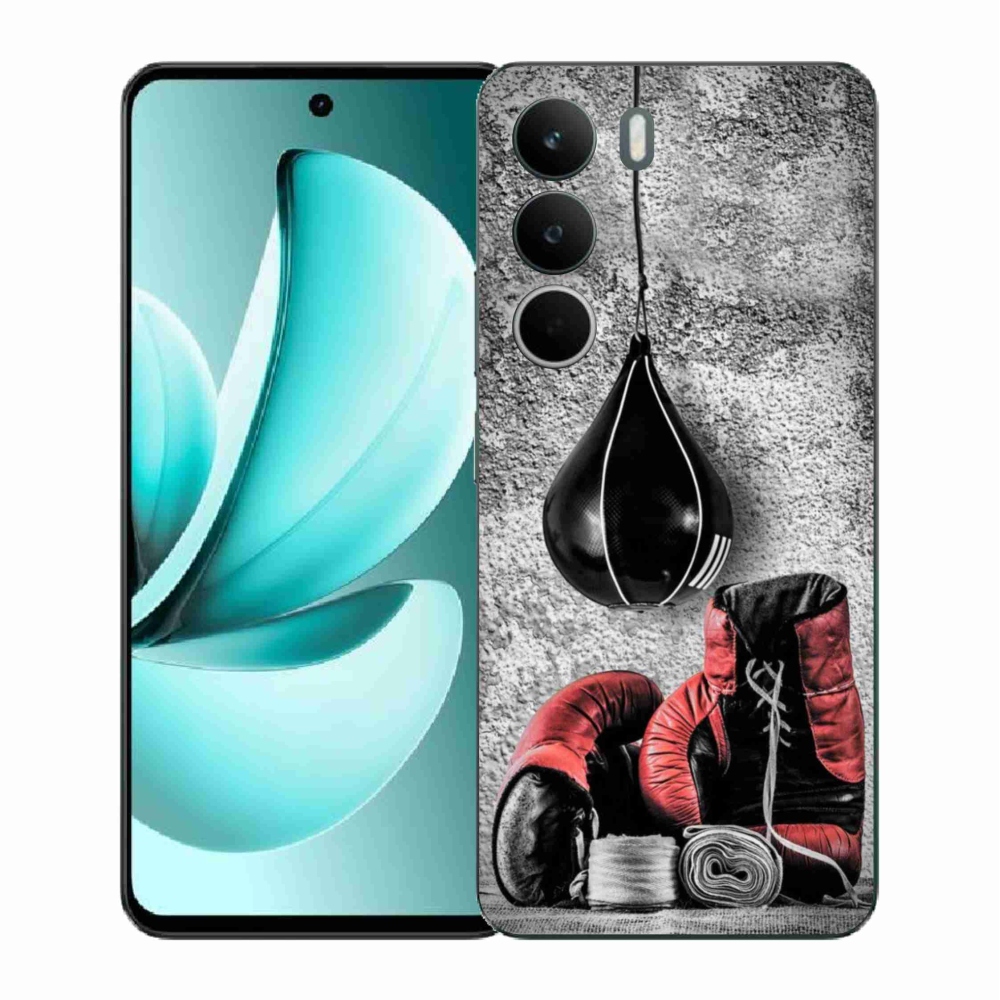 Gélborítás mmCase a Realme C71 készülékhez - bokszzsák és kesztyű