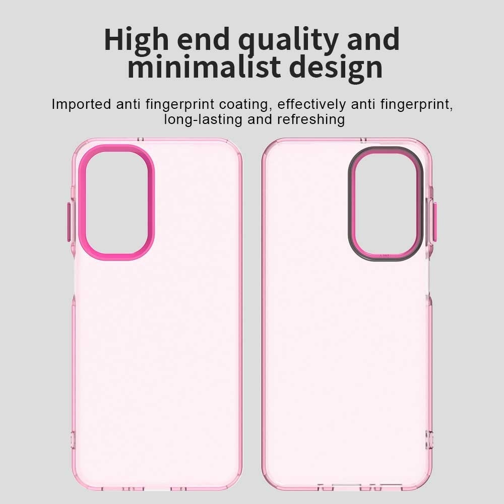 Candy matt zselés tok Samsung Galaxy A26 5G - rózsaszínű