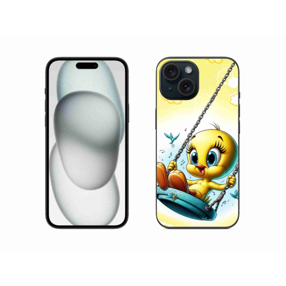 Zselés borítás mmCase iPhone 15-hez - tweets