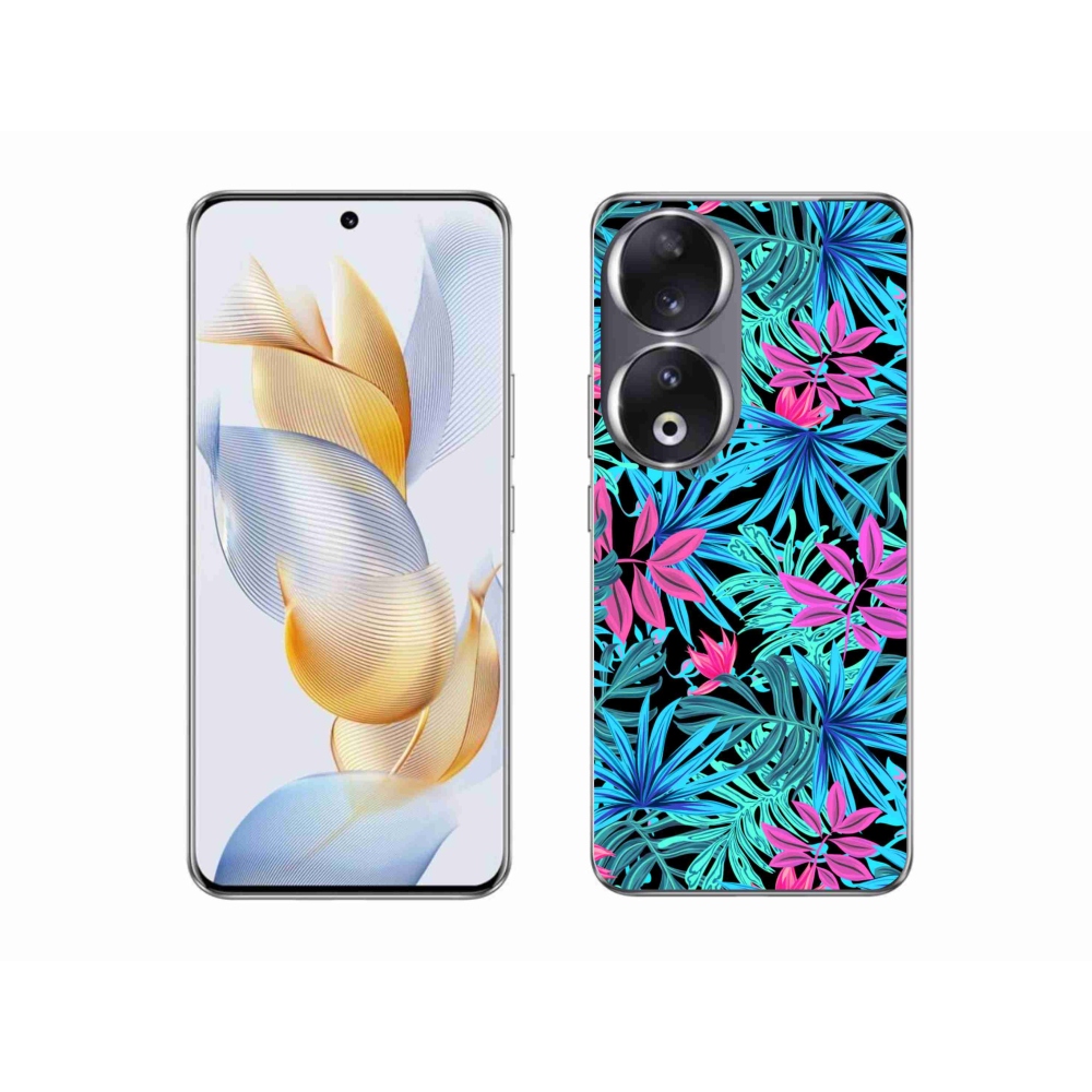 Zselés borítás mmCase a Honor 90-hez - virágok 3