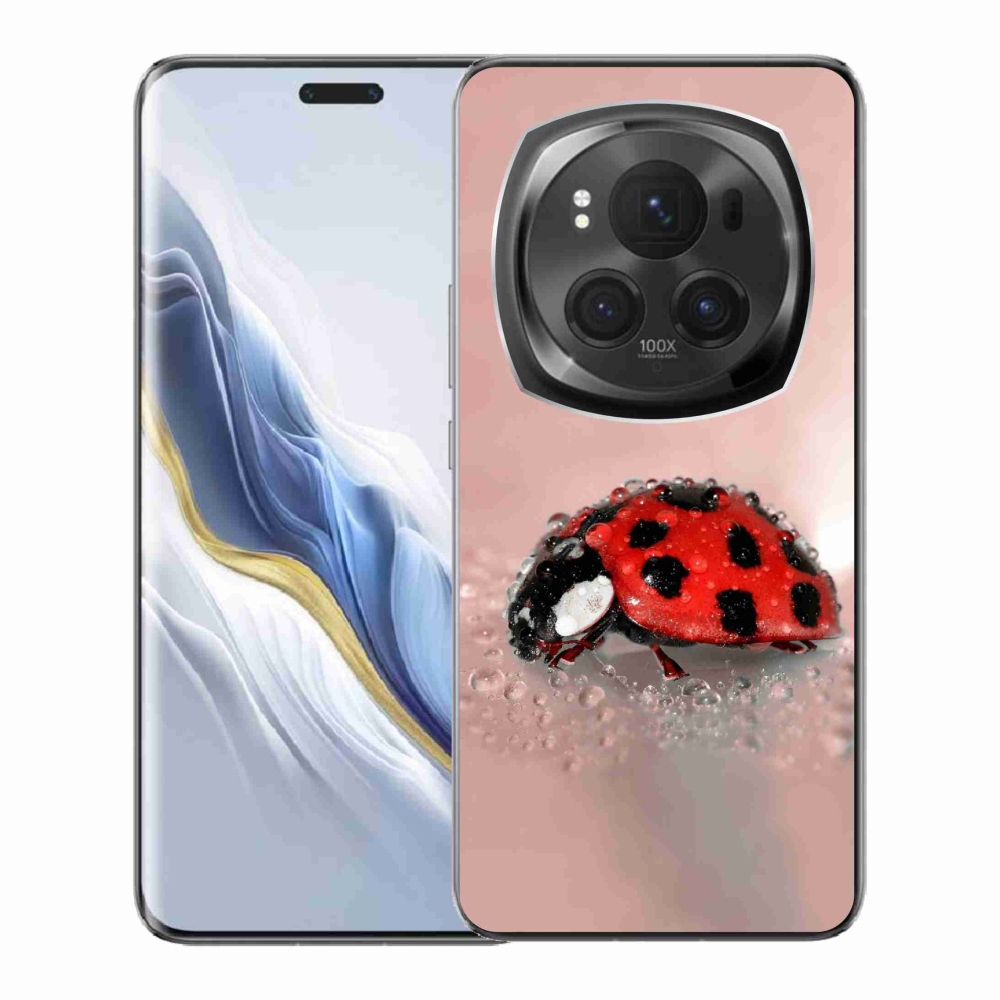 Zselés borítás mmCase a Honor Magic 6 Pro 5G készülékhez - katicabogár