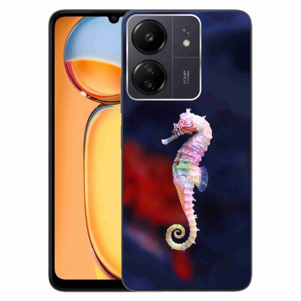 Gél borítás mmCase a Xiaomi Poco C65/Redmi 13C-hez - csikóhalakhoz