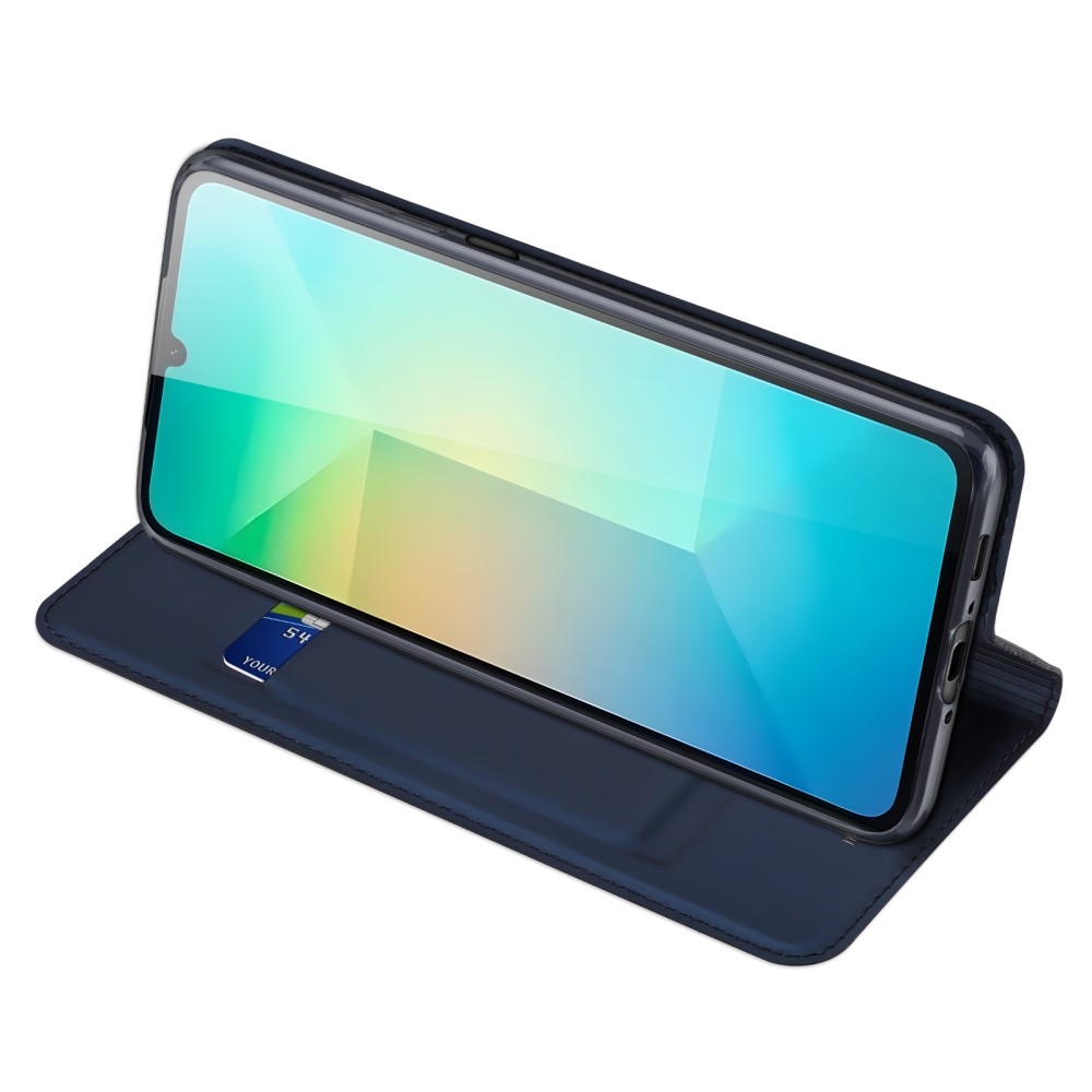 DUX könyvtáska Samsung Galaxy A26 5G - sötétkék színben