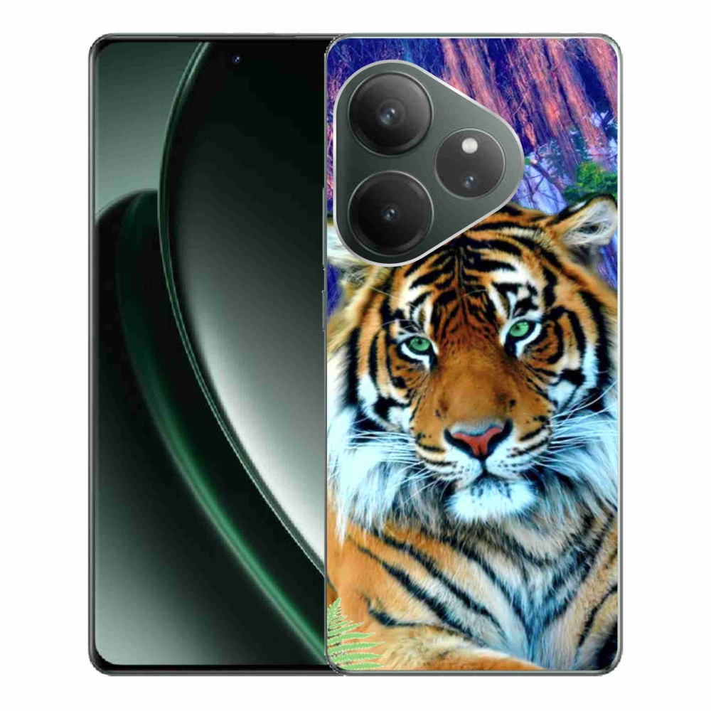 Gél tok mmCase a Realme GT 6 5G/GT 6T 5G számára - tigris