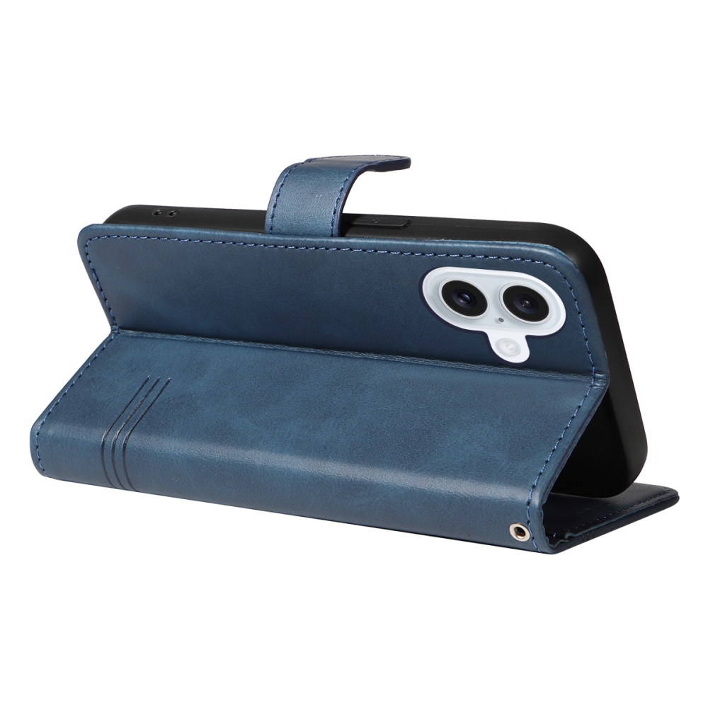 Póló alakú könyvtáska iPhone 17 készülékhez - kék