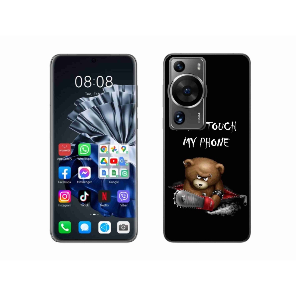 Gél borítás mmCase a Huawei P60 Pro készülékhez - ne érintse meg a telefont