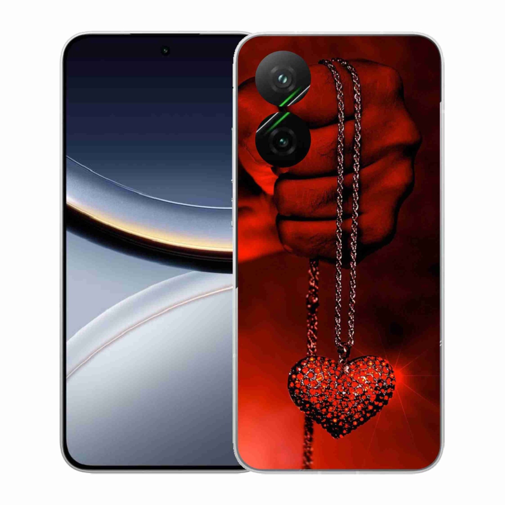 Gél borítás mmCase a Xiaomi Poco F7 5G-hez - nyaklánc