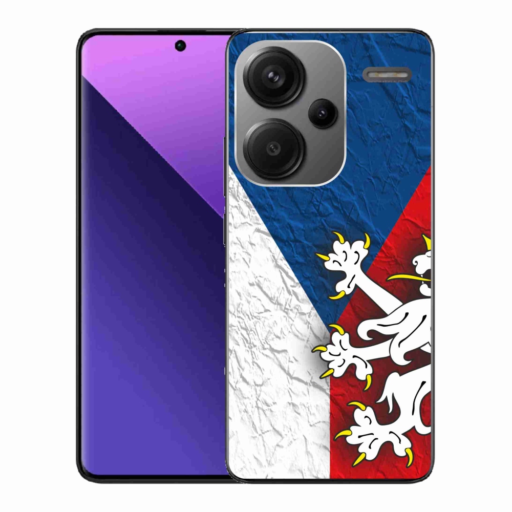 Gél borítás mmCase a Xiaomi Redmi Note 13 Pro+ 5G - cseh zászlóhoz 1