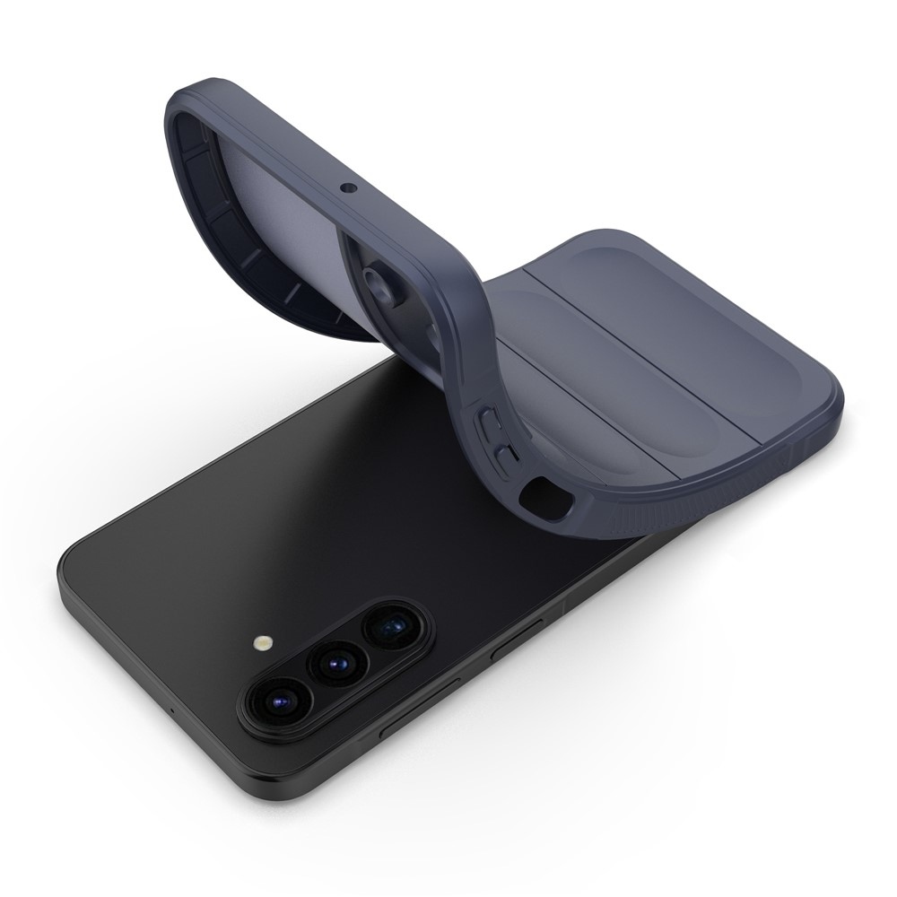 Rugg tartós zselés tok Samsung Galaxy A17 4G/5G - sötétkék