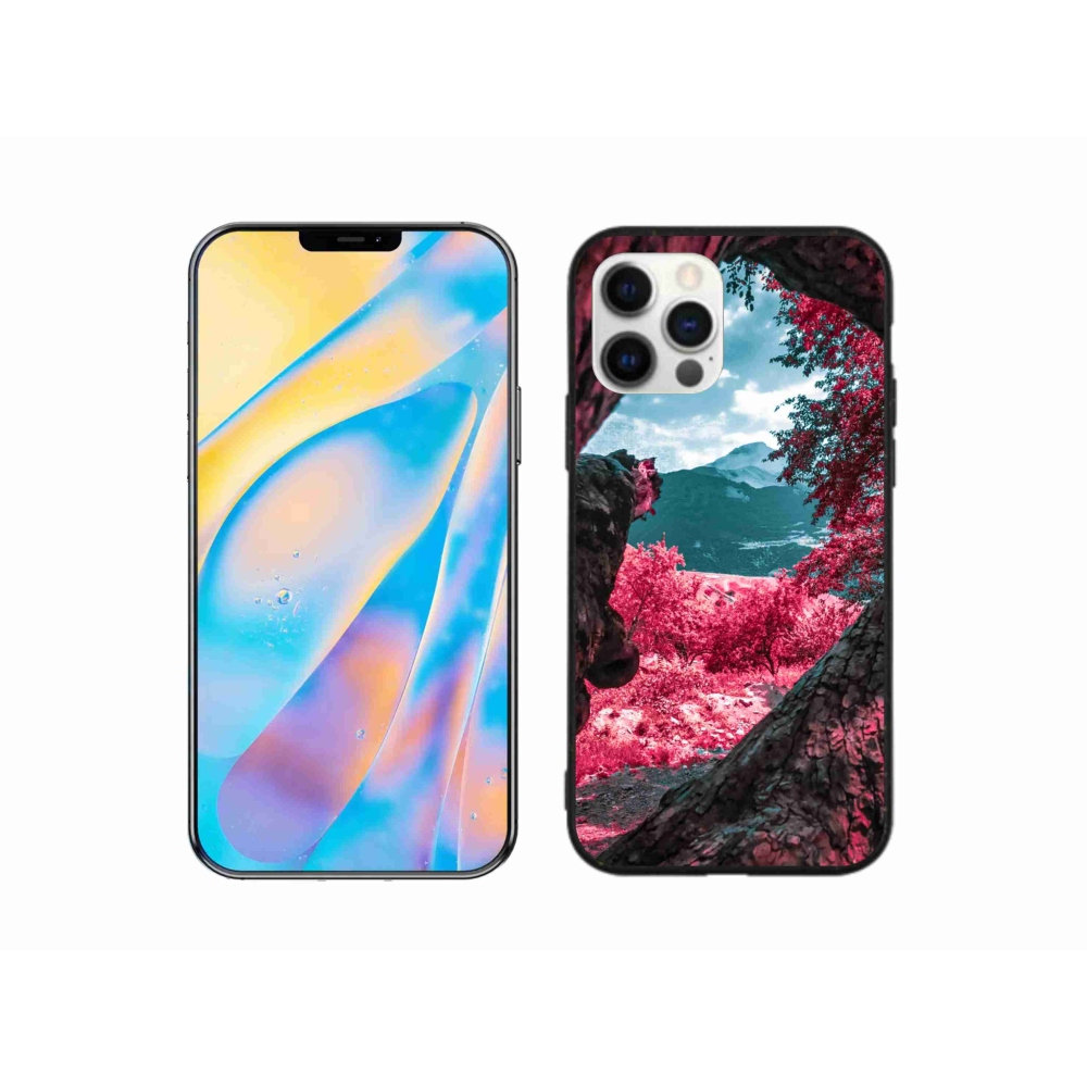 Zselés borítás mmCase iPhone 12 Pro készülékhez - hegyi kilátás