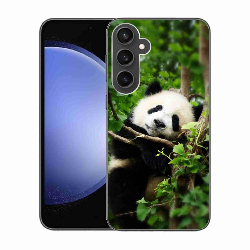 Gél védőhuzat mmCase Samsung Galaxy S23 FE készülékhez - panda