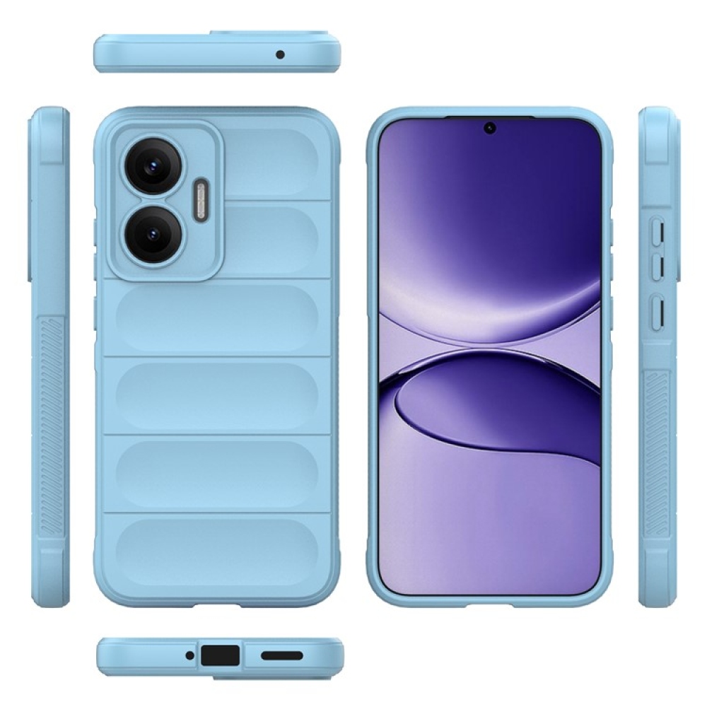 Rugg tartós zselés tok Xiaomi Poco F7 5G - világoskék színben