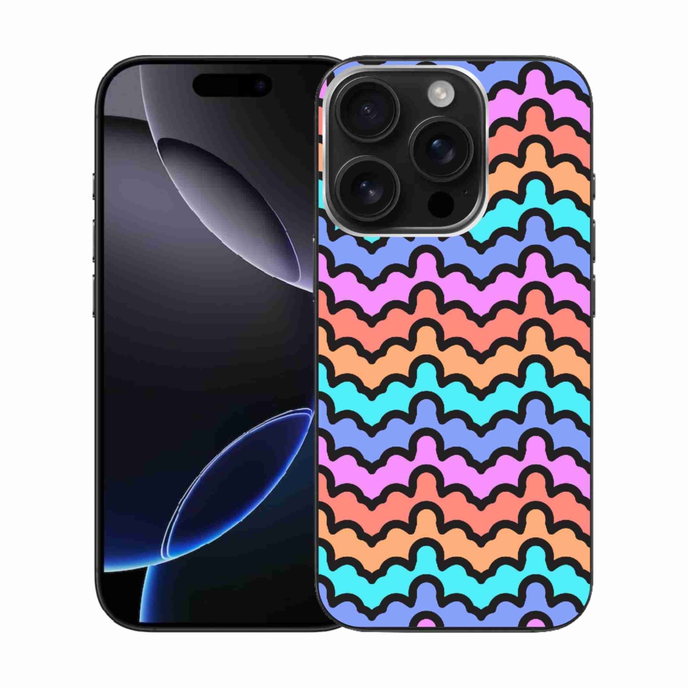 Gél borítás mmCase iPhone 16 Pro készülékhez - absztrakt motívum 30