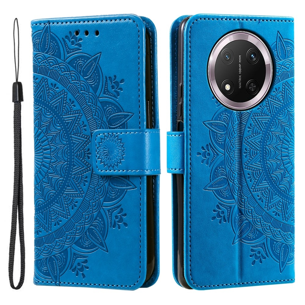 Mandala könyv tok a Honor Magic 7 Lite 5G készülékhez - kék