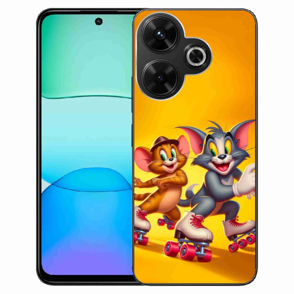 Gél borítás mmCase a Xiaomi Redmi 13 4G/Poco M6 4G-hez - tom a jerry
