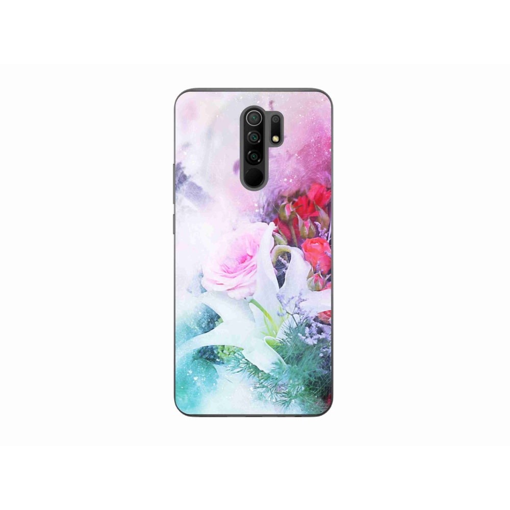 Gél borítás mmCase a Xiaomi Redmi 9 - virágok 4