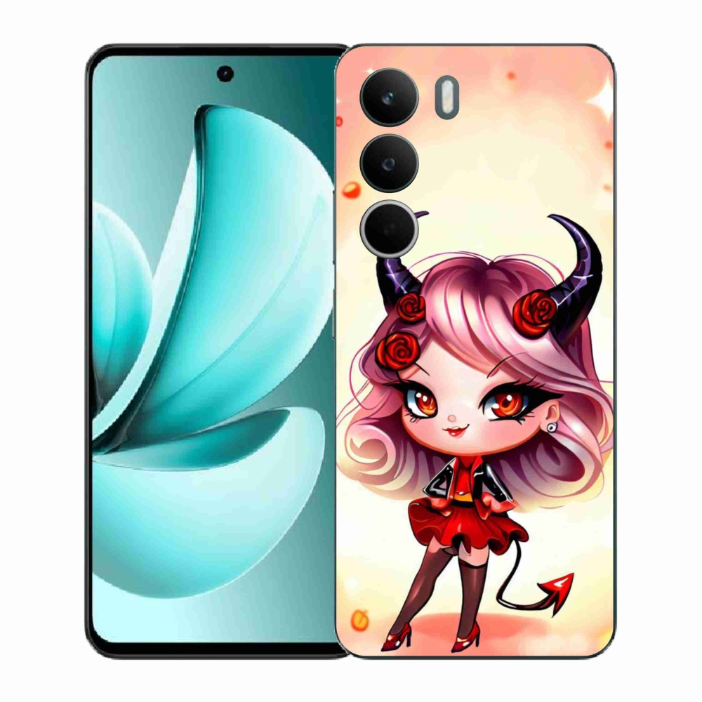 Zselés borító mmCase a Realme C71 készülékhez - rajzfilmördög