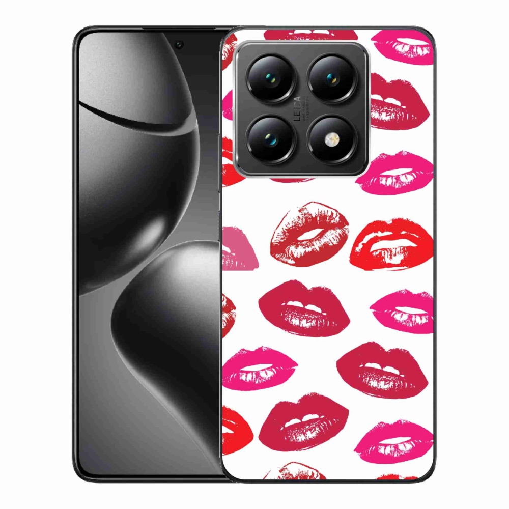 Gél borítás mmCase a Xiaomi 14T számára - ajkak