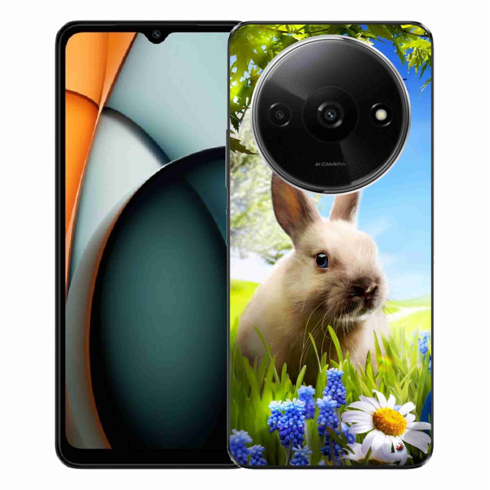 Gél borítás mmCase a Xiaomi Redmi A3 készülékhez - nyuszi