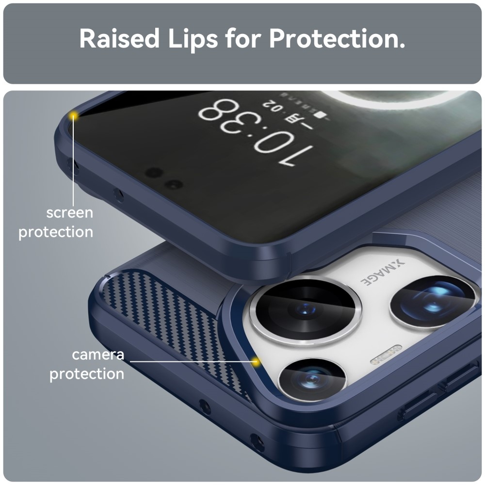 Szénálló zselés tok a Huawei Pura 70 Ultra készülékhez - kék