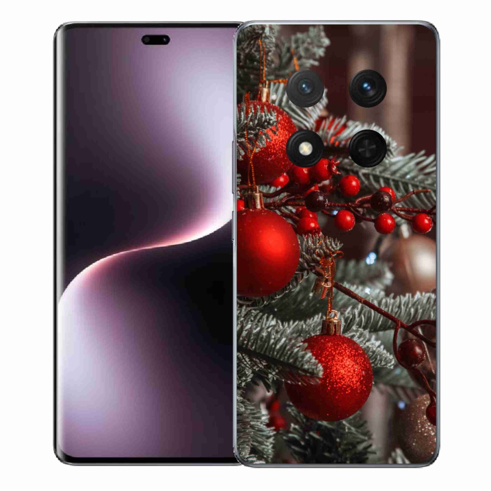 Gél borítás mmCase a Honor Magic 7 Lite 5G számára - karácsonyi dekorációk 2