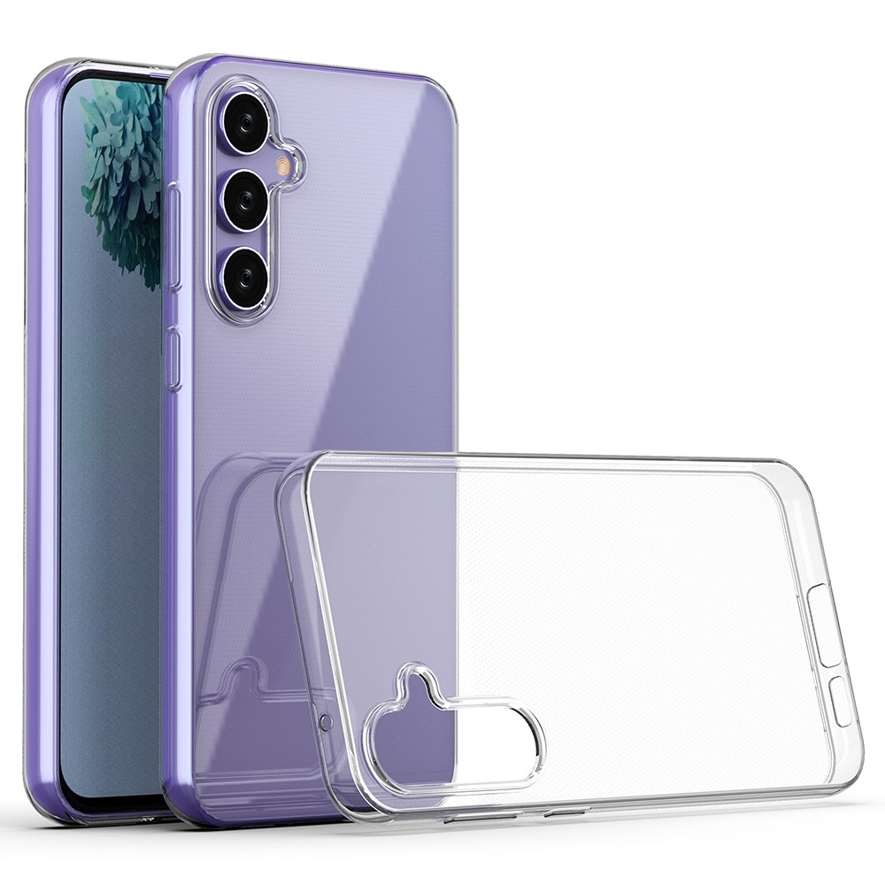 Átlátszó zselés tok Samsung Galaxy S23 FE készülékhez - átlátszó