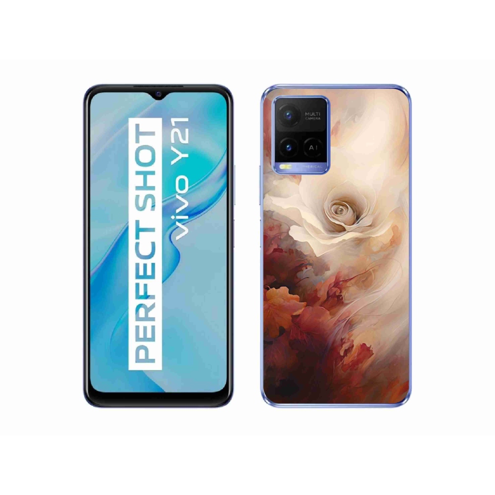 Zselés borítás mmCase a Vivo Y21/Y21s/Y33s készülékhez - absztrakt motívum 9