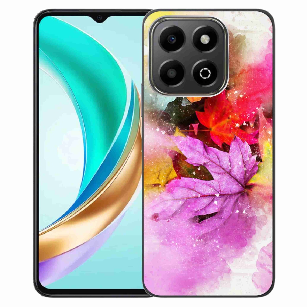 Zselés borító mmCase a Honor X6b készülékhez - színes levelek