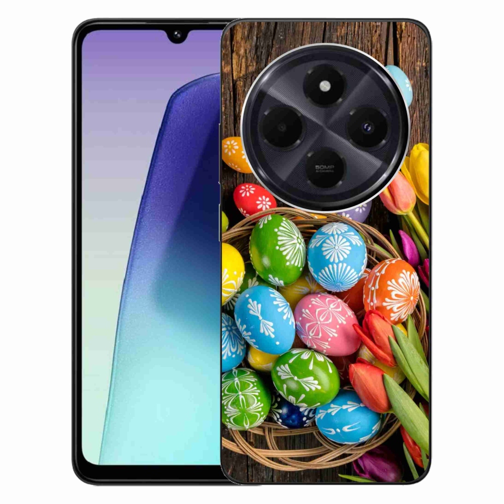 Gél borítás mmCase a Xiaomi Redmi 14C/Poco C75-hez - Húsvéti tojás