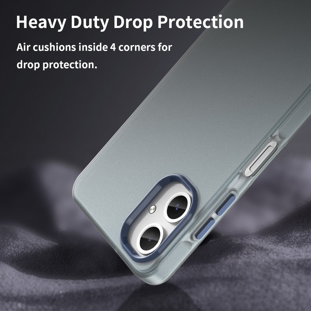 Candys matt zselés tok Samsung Galaxy A06 4G - sötétkék