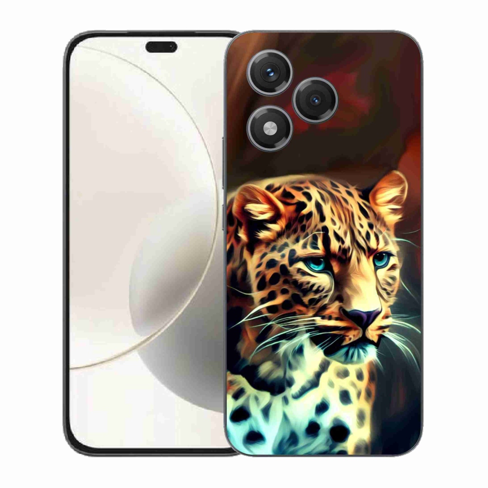 Zselés borítás mmCase a Honor 400 Lite-hoz - leopárd