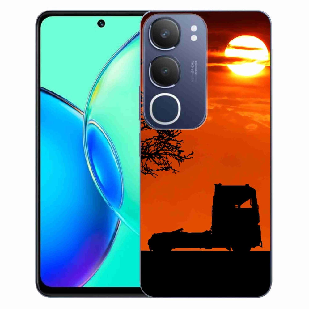 Gél borítás mmCase a Vivo Y19s készülékhez - teherautó 3