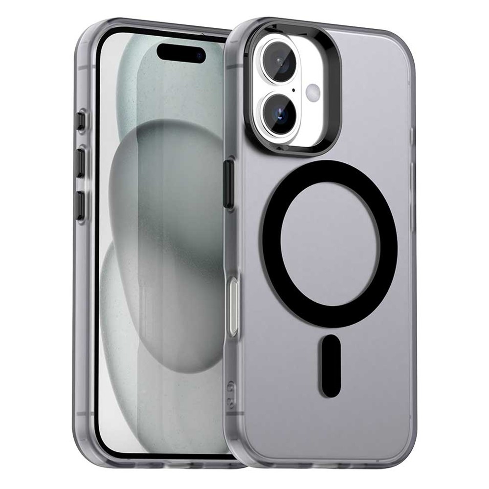 Candy zselés tok MagSafe iPhone 17 készülékhez - fekete