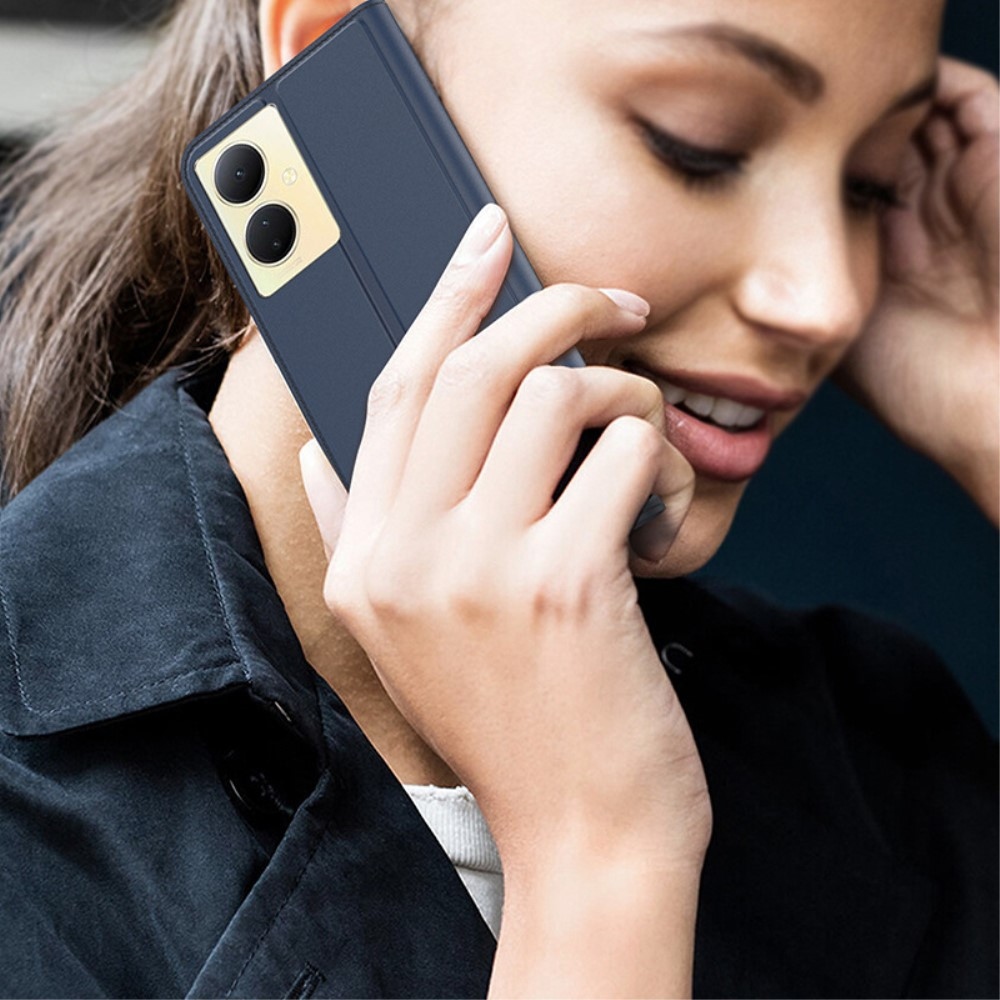 DUX könyv tok a Vivo V29 Lite 5G készülékhez - sötétkék