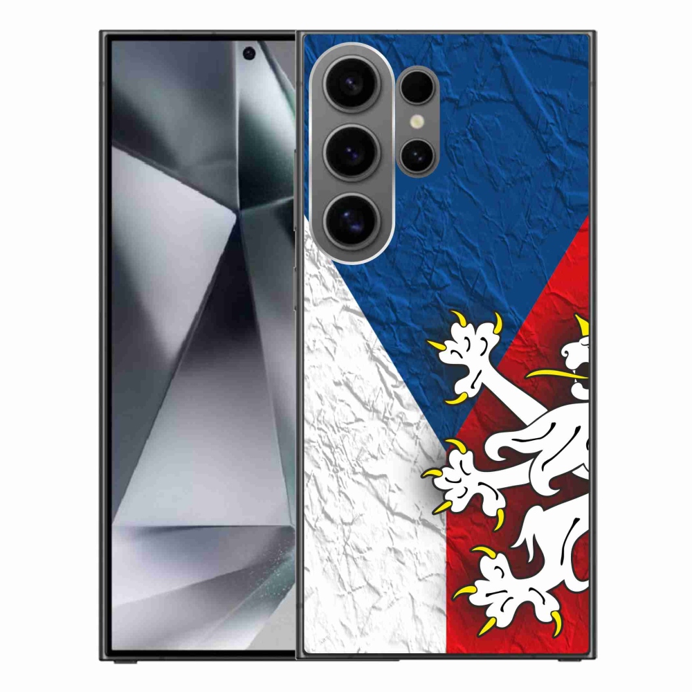 Zselés borítás mmCase Samsung Galaxy S24 Ultra - cseh zászló 1