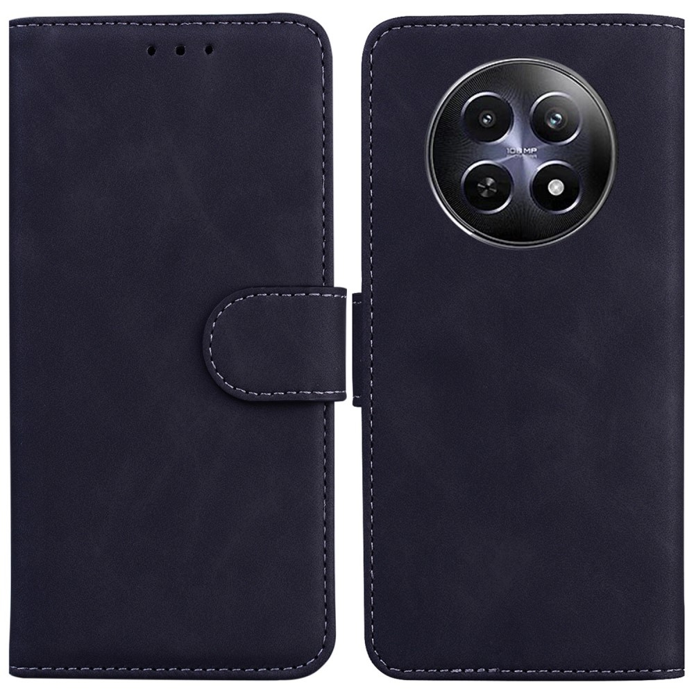 Szilárd könyvtáska a Realme 12 5G/12x 5G készülékhez - fekete