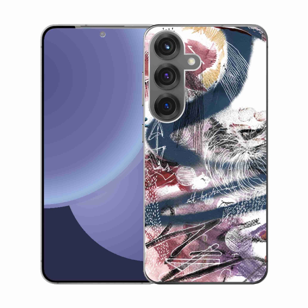 Zselés borítás mmCase Samsung Galaxy S25 készülékhez - absztrakt motívum 28