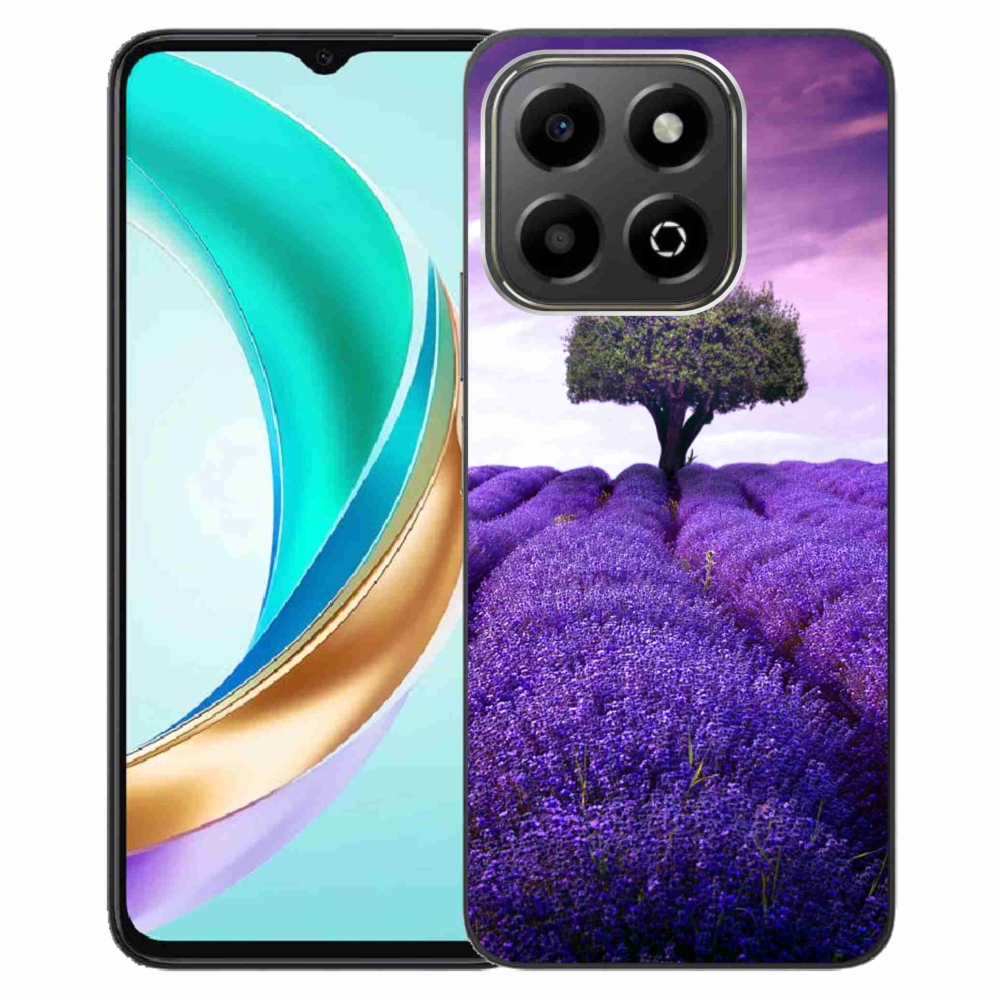 Gél védőhuzat mmCase a Honor X6b készülékhez - levendula rét