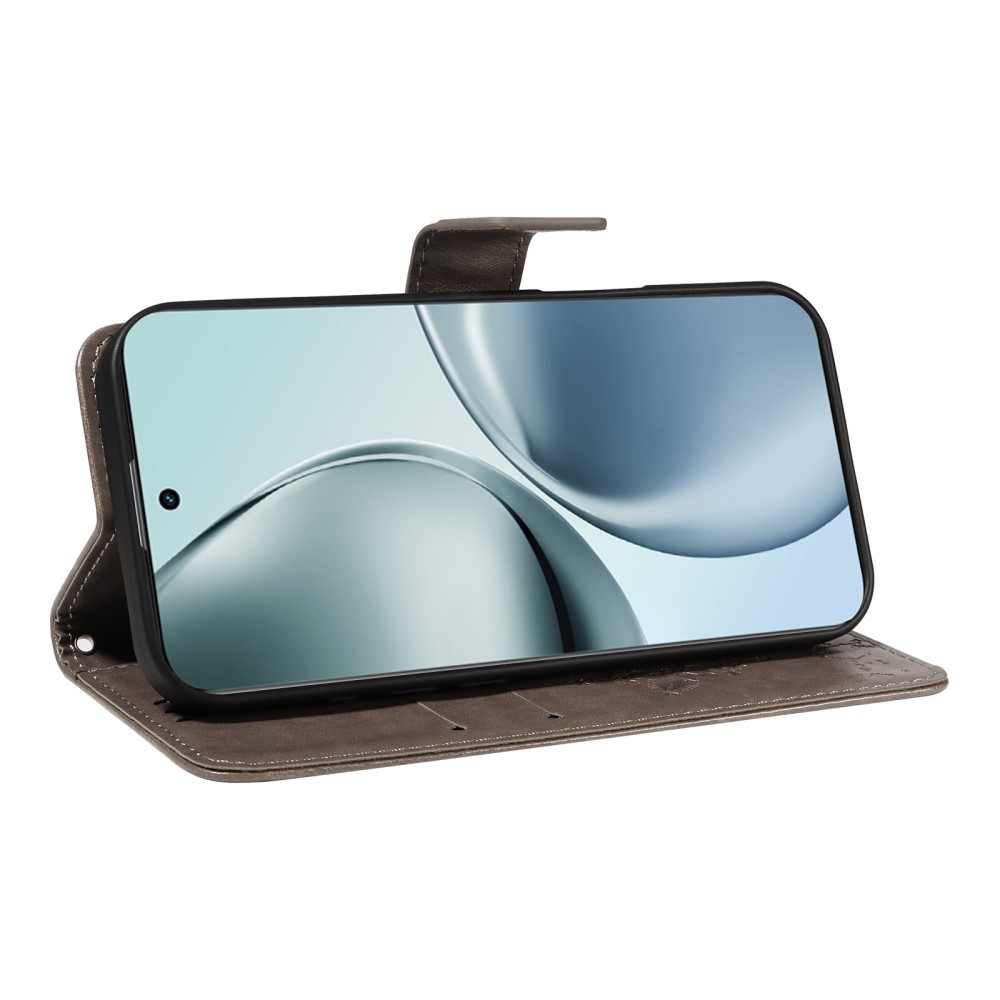 Fák könyvtáska a Realme 14 Pro+ 5G számára - szürke