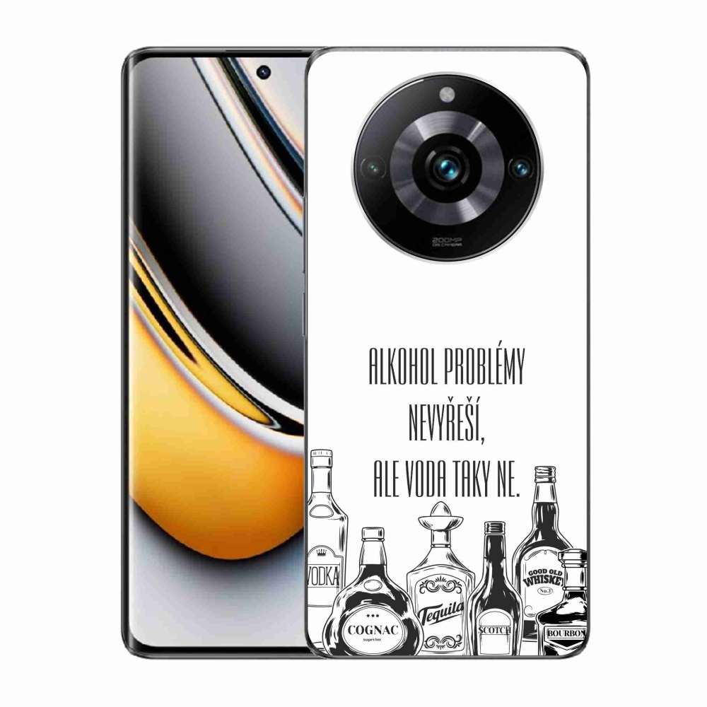 Gél borító mmCase a Realme 11 Pro/11 Pro+ készülékhez - vicces szöveg fehér háttérrel