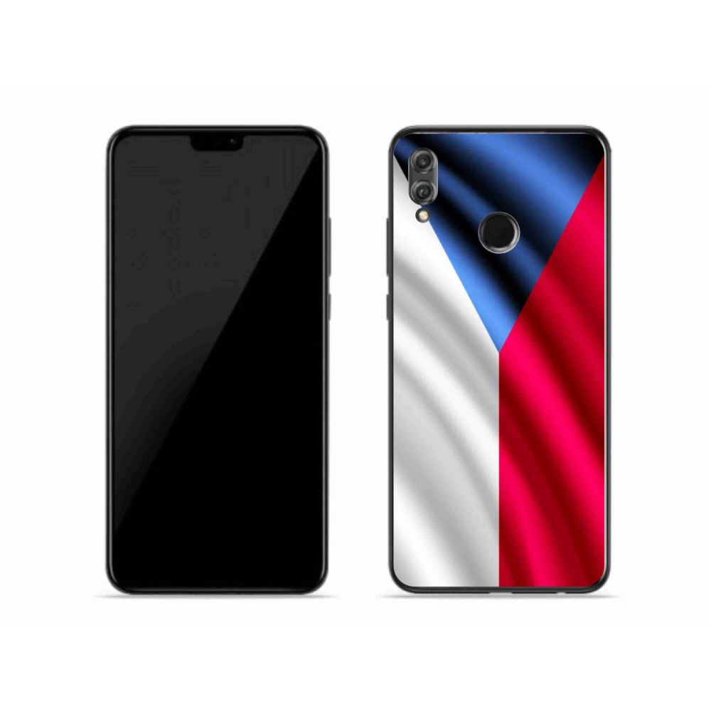 Gél borítás mmCase a Honor 8X számára - cseh zászló