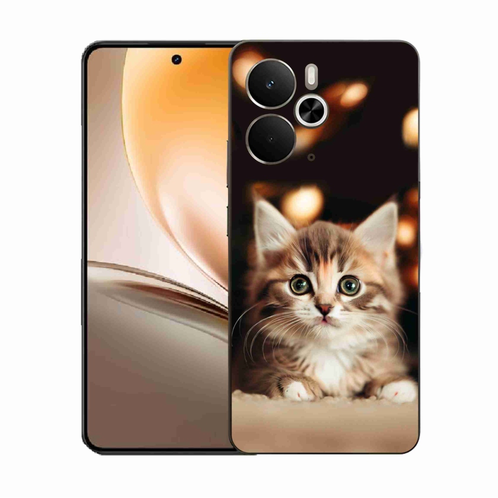 Gél borítás mmCase a Realme 14 5G/14T 5G számára - aranyos cica 2