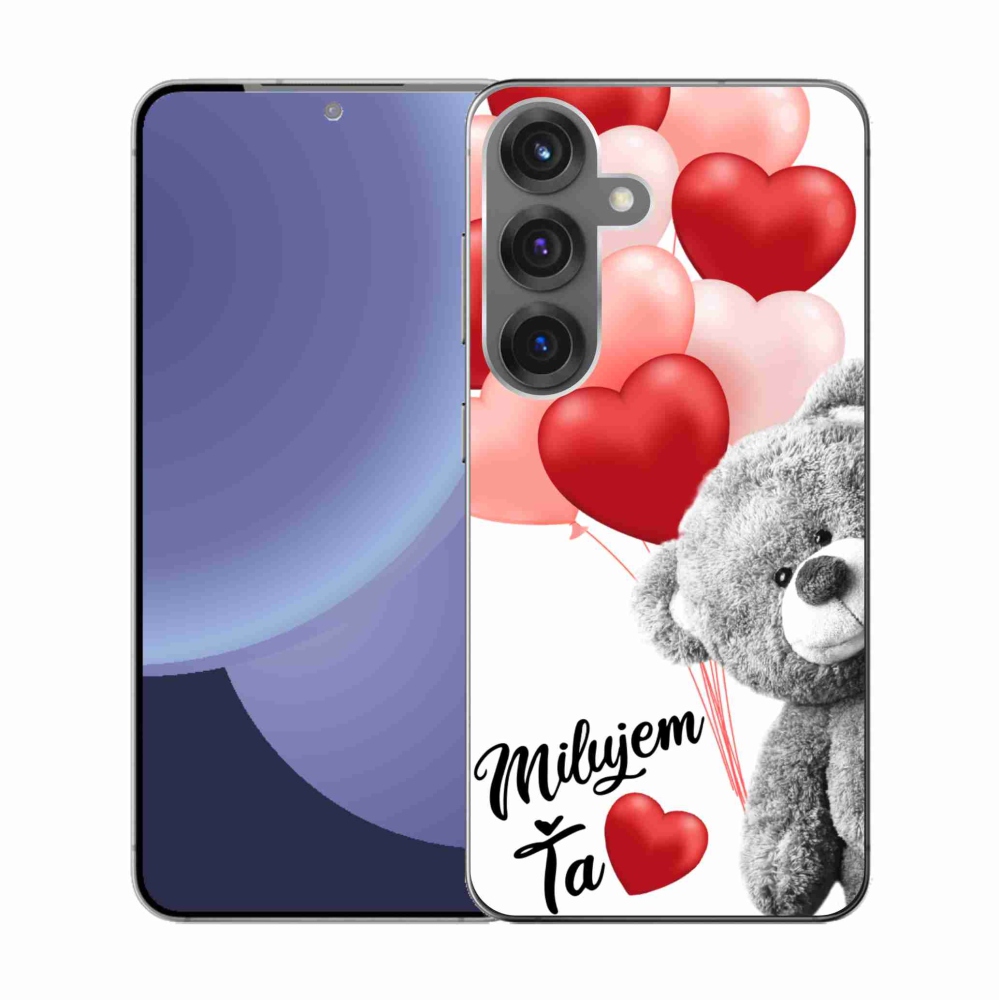 Gél borítás mmCase Samsung Galaxy S25 - I love you en