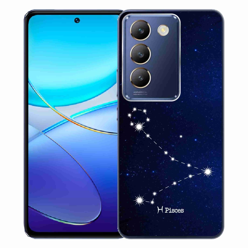 Gél borító mmCase a Vivo V40 SE 4G/5G készülékhez - csillagkép Halak