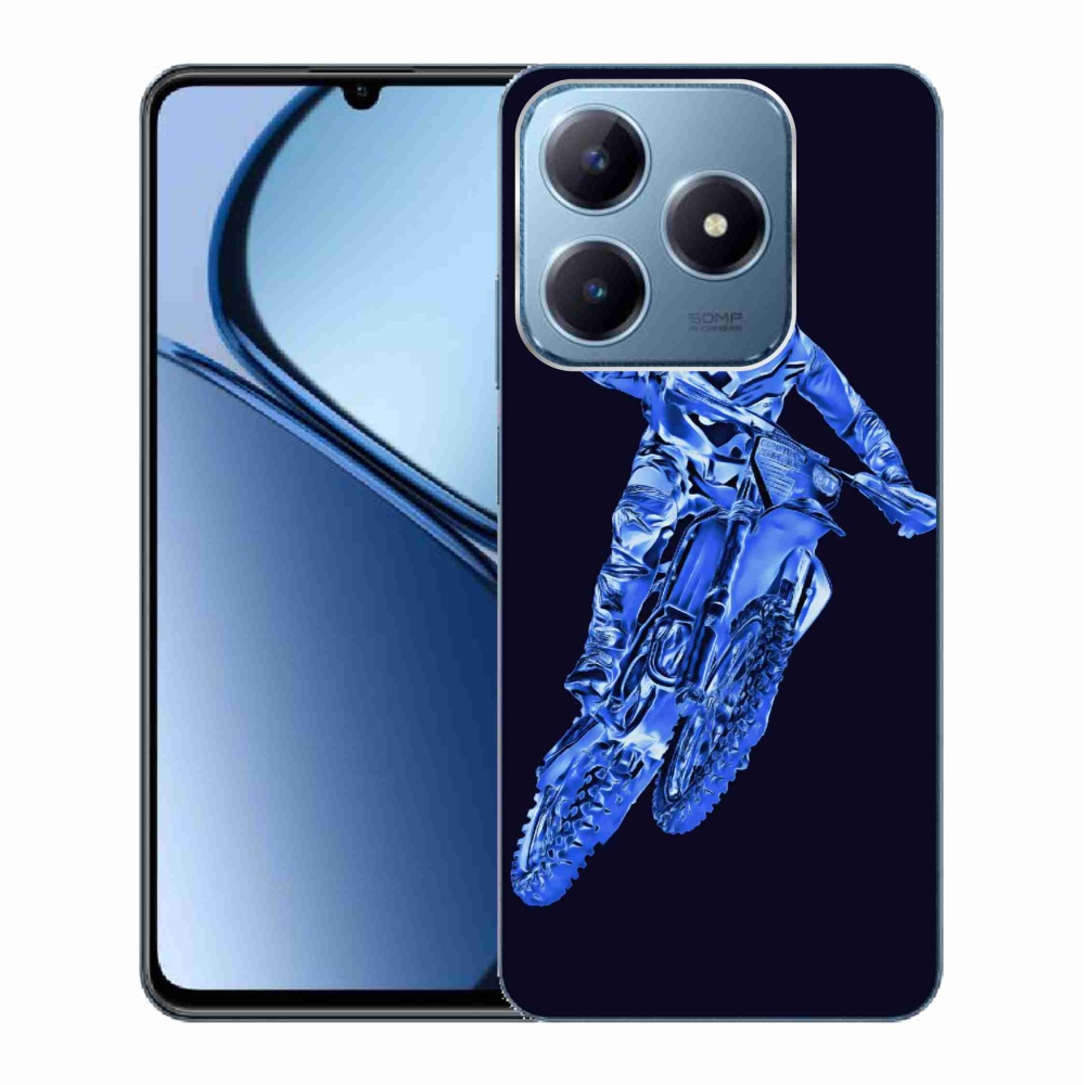 Gél borítás mmCase a Realme C63 készülékhez - motocross 1