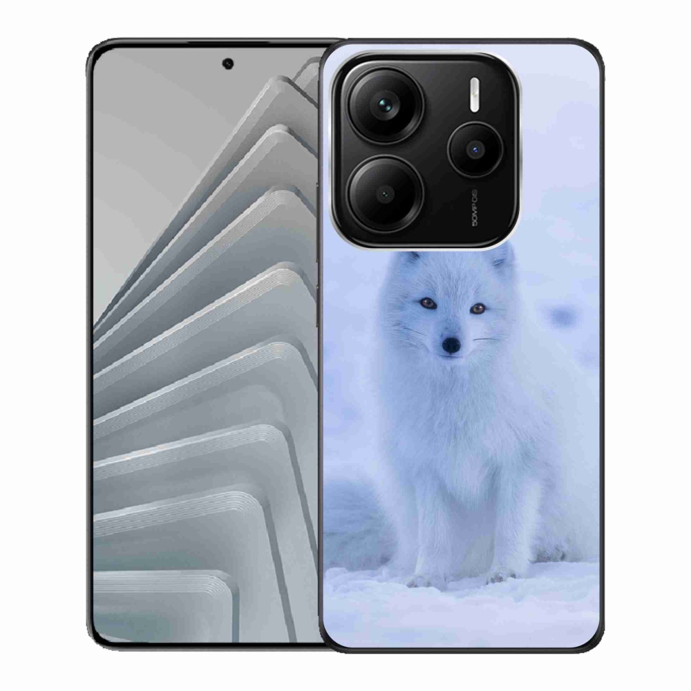 Gél borítás mmCase a Xiaomi Redmi Note 14 5G számára - polár róka