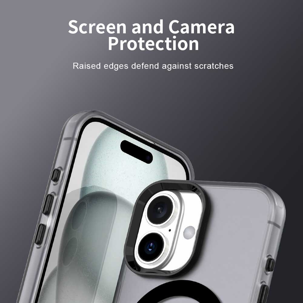 Candy zselés tok MagSafe iPhone 17 készülékhez - fekete